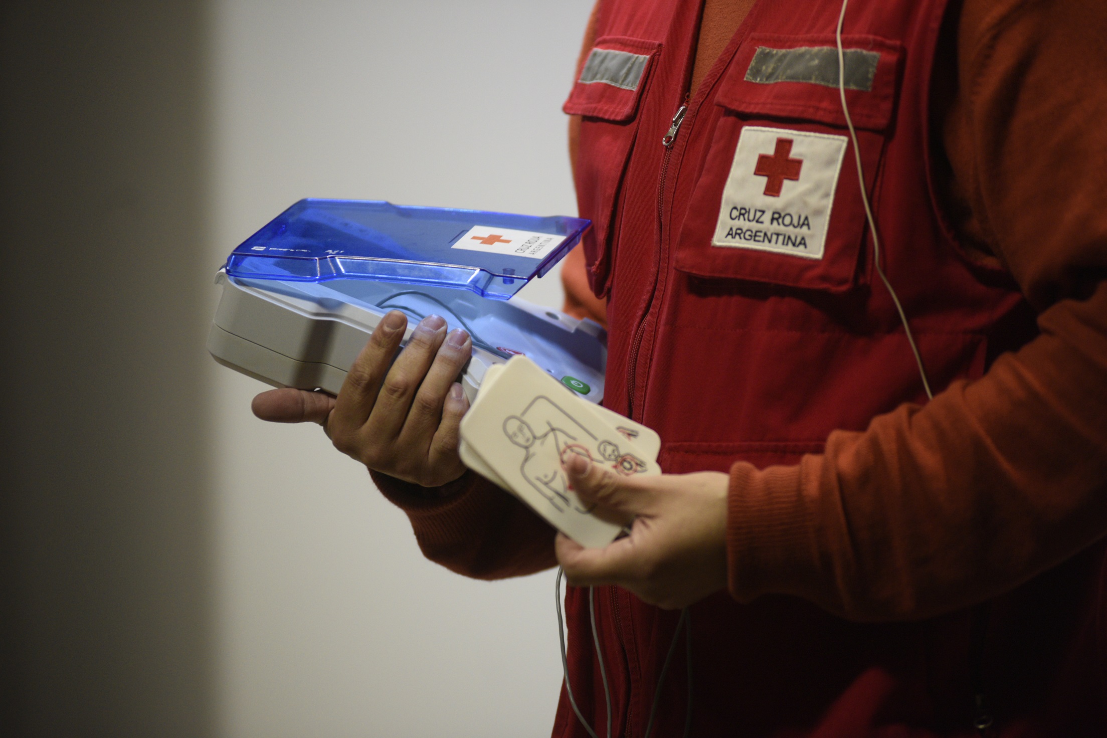 Capacitación de Cruz Roja.